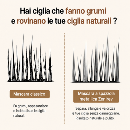 Mascara Zenirev™ – Spazzola Metallica